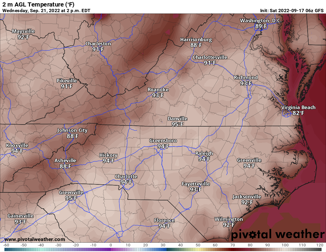 Excessive Heat Set To Return To WNC This Coming Week