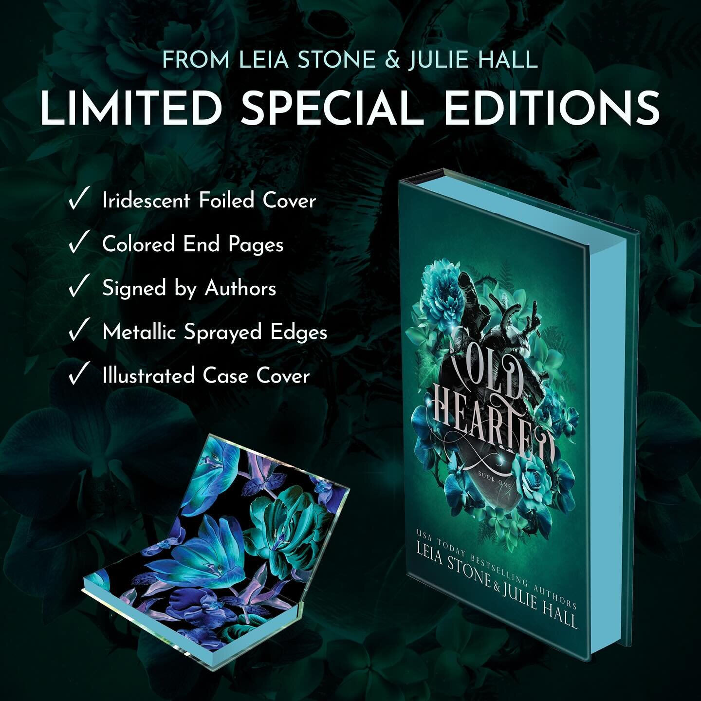 SURPRISE!!!! 
Special Editions of COLD HEARTED are NOW AVAILABLE FOR PRE-ORDER!!! 
Pre-Order Your COLD HEARTED Special Edition Here:
https://leiastonebooks.com/products/cold-hearted-special-edition-hardback
 Pre-Order COLD HEARTED ebook: www.ColdHear