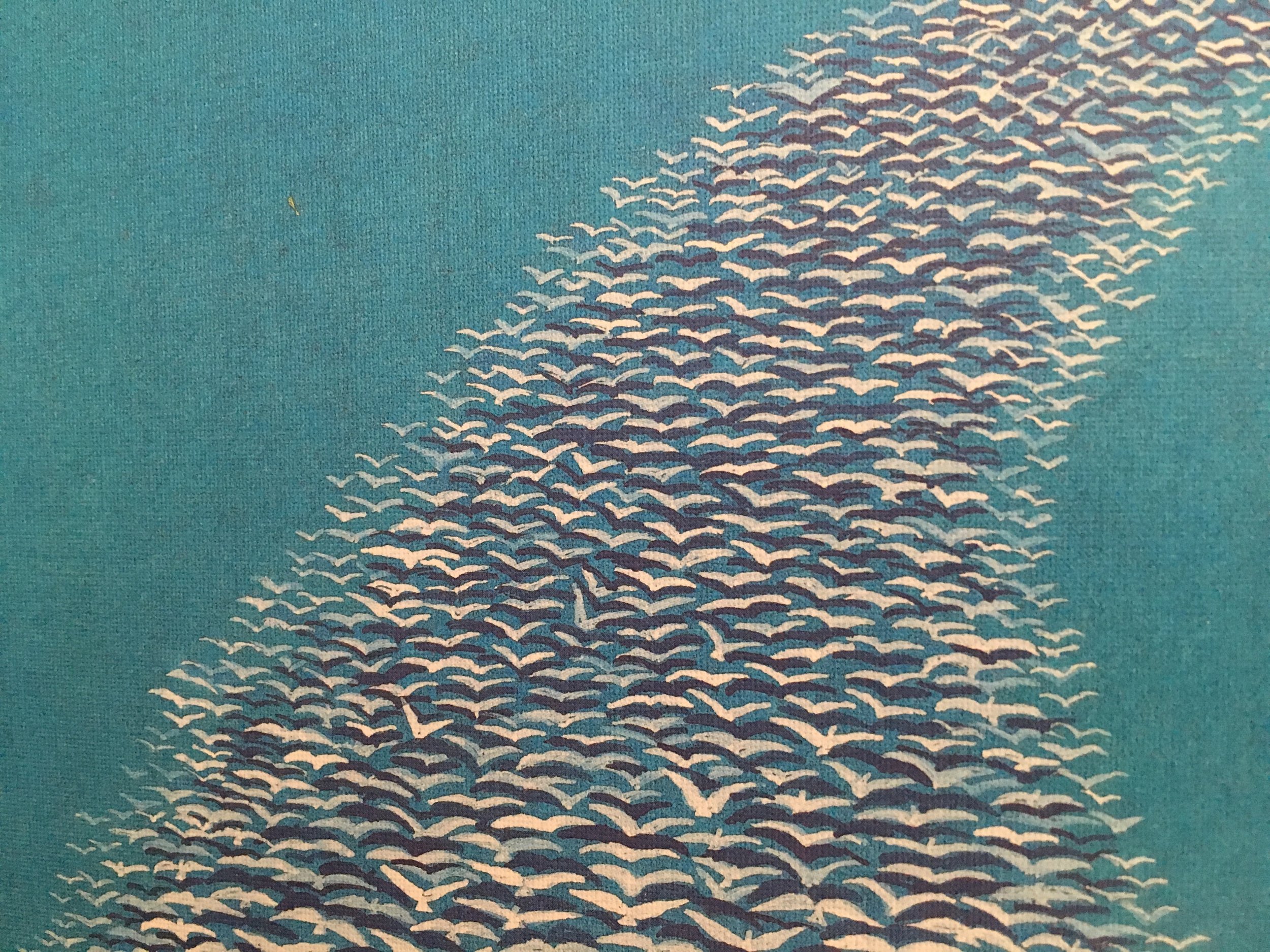 Illustration by Peter Sis, from his adaptation of the twelfth-century Persian epic poem, The Conference of the Birds