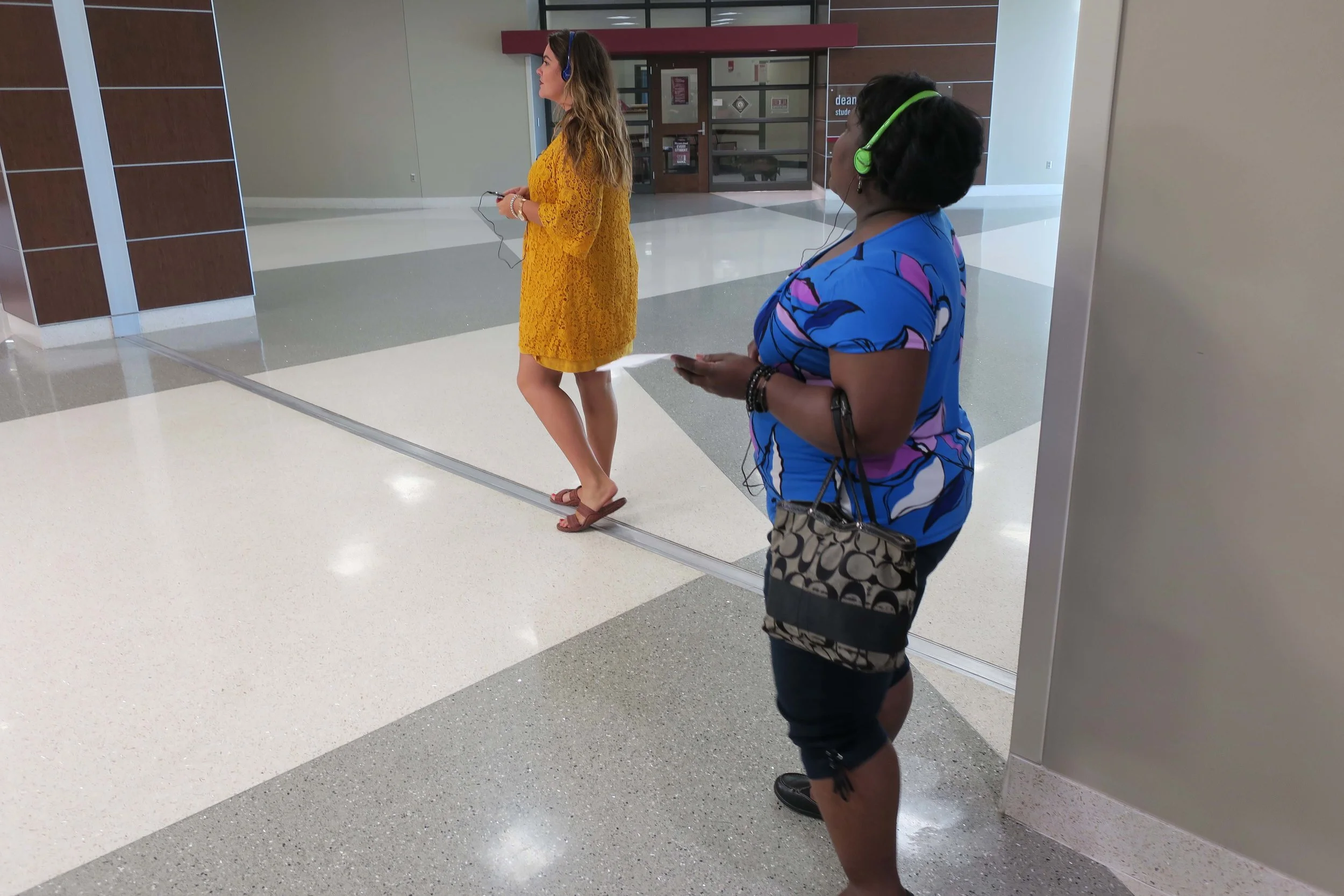 Hello Neighbor , 2017. Class project for Social Justice in the Arts: Teaching Sassafras Co-taught with Dr. Lucy Curzon, Associate Professor of Art History, the University of Alabama.