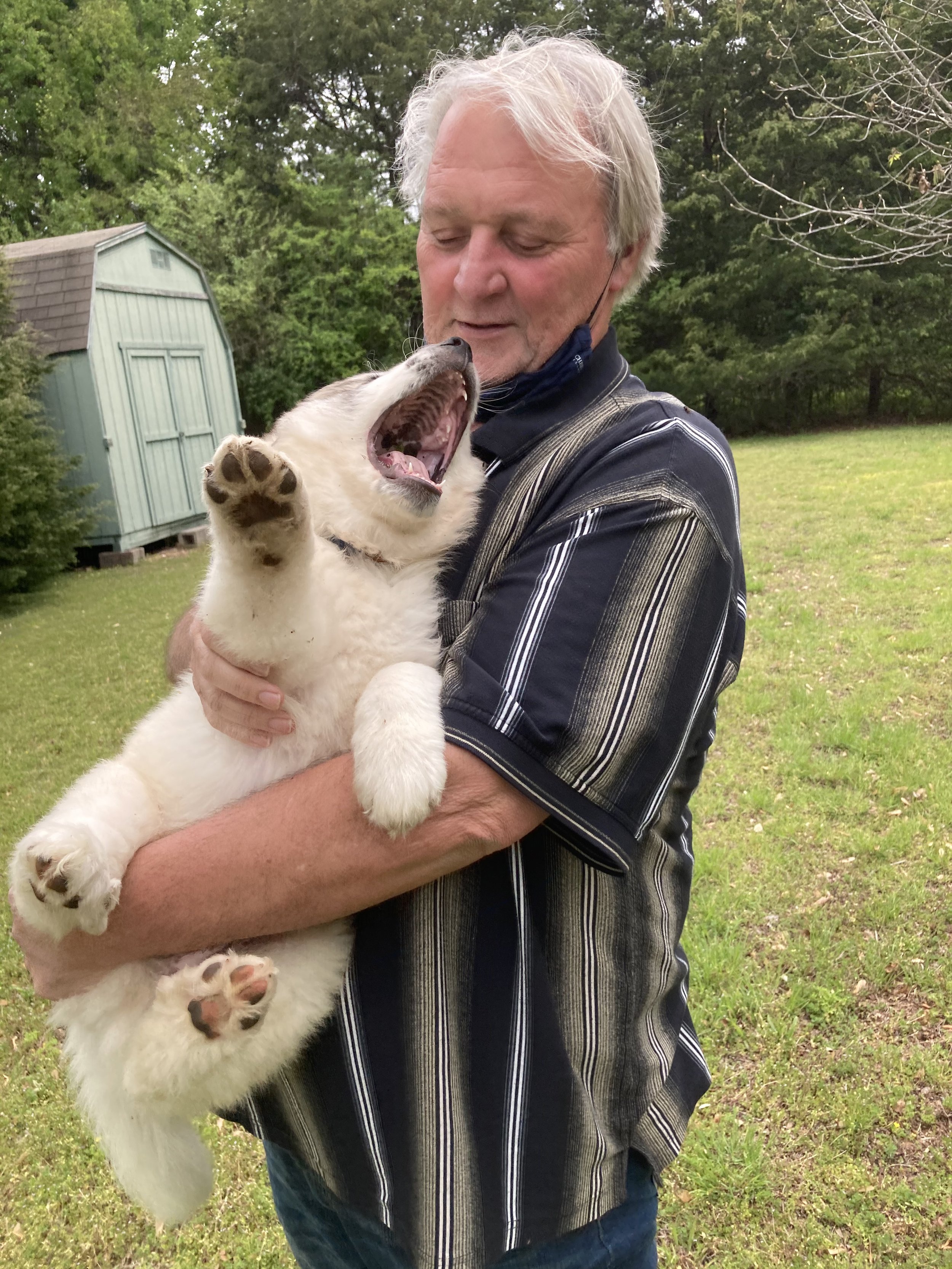 Remy and Mr. Ronnie Horn, University of Arkansas Extension Agent