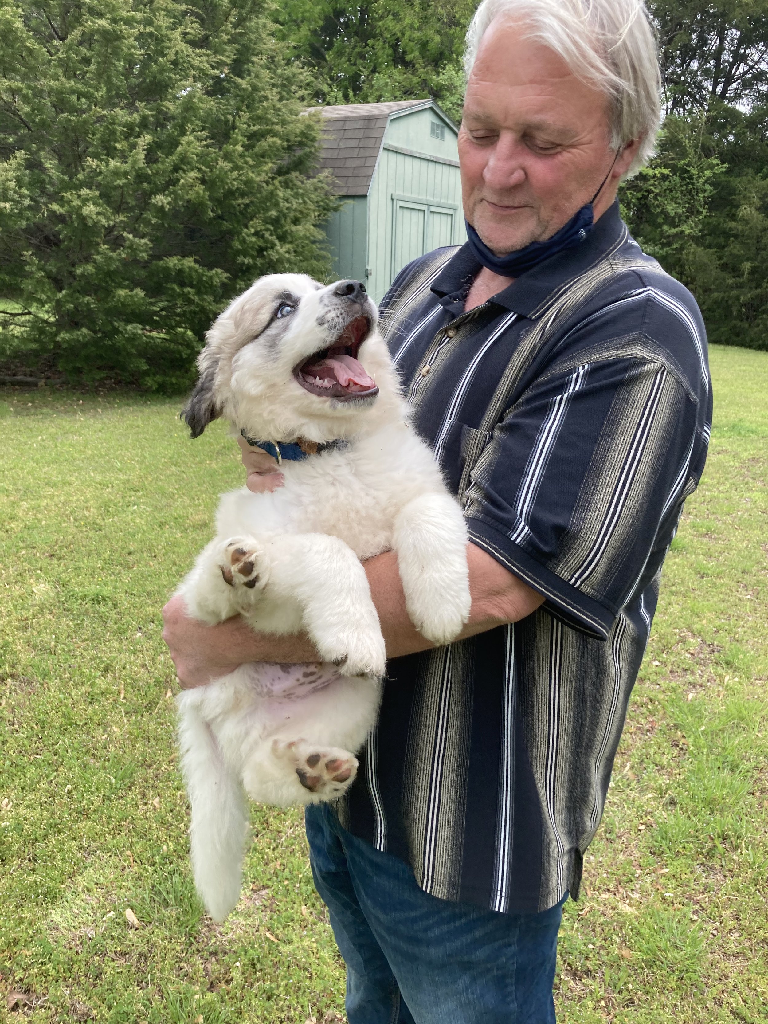 Remy and Mr. Ronnie Horn, University of Arkansas Extension Agent