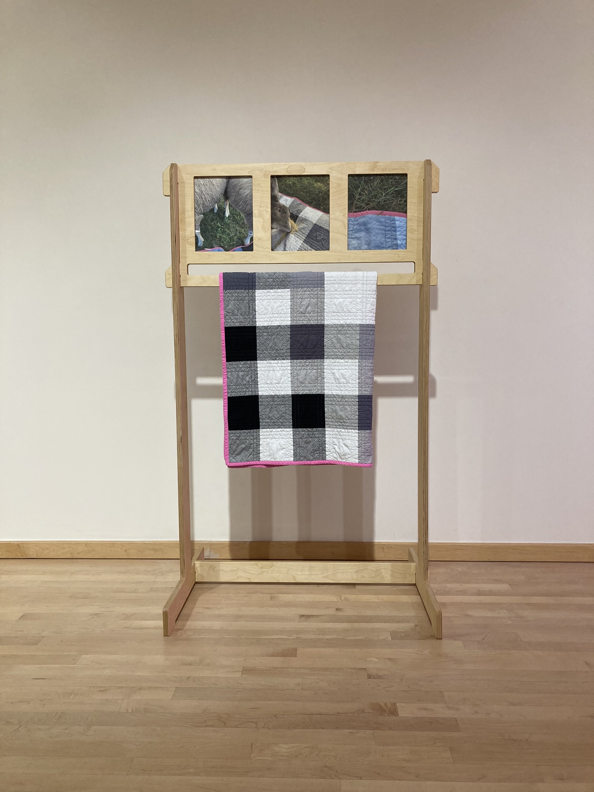 Picnic, 2021 (quilt by Rowan Haug, 2016)