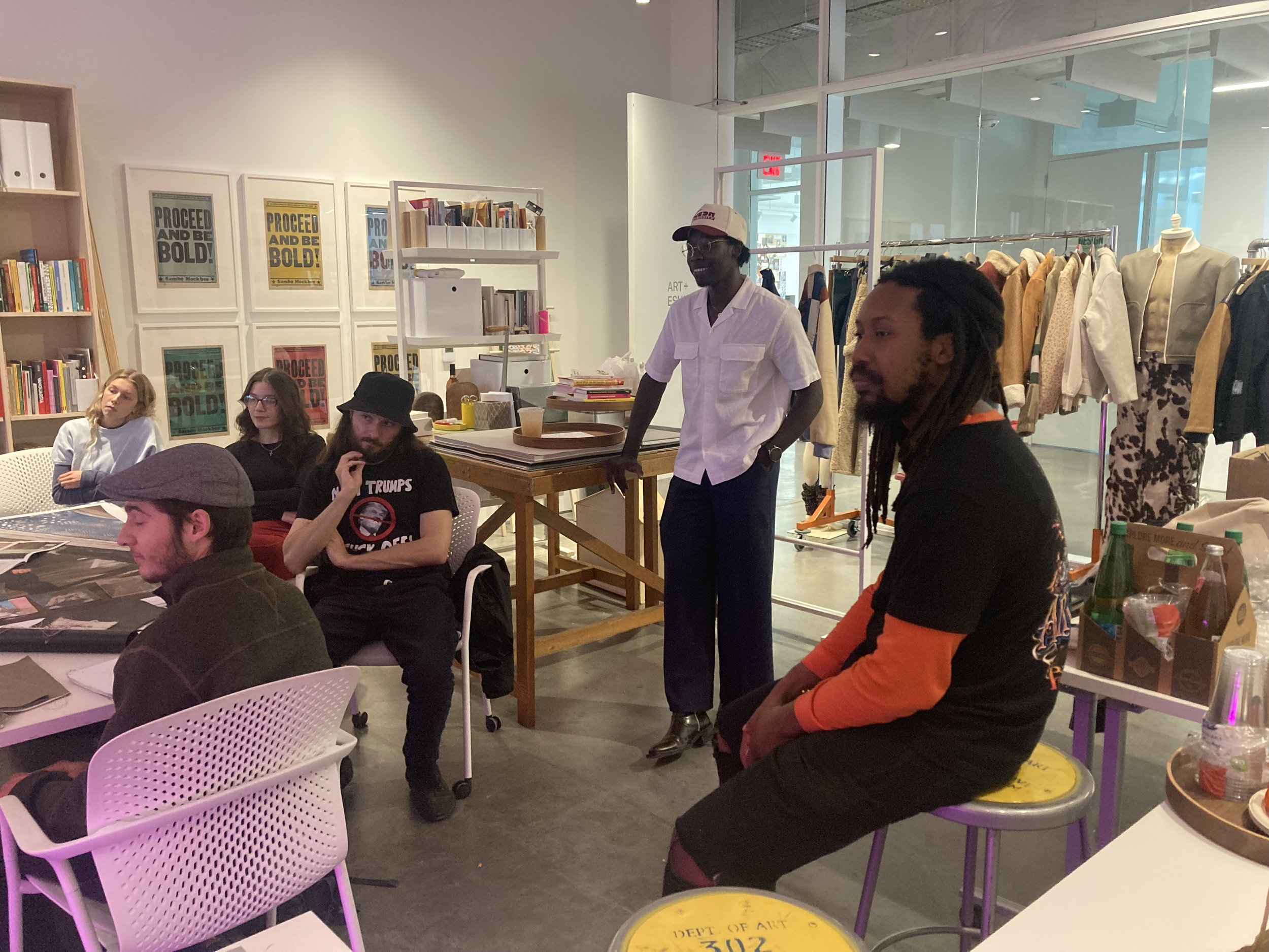 ART+ESHIP “A Rose From the Ashes” / In Conversation with Bruce Davis & Braylin Ousley, November 7, 2024. Fashion designs & fashion photography by Bruce Davis/22nd Element & Braylin Ousley/Scumbag Denim Supply.