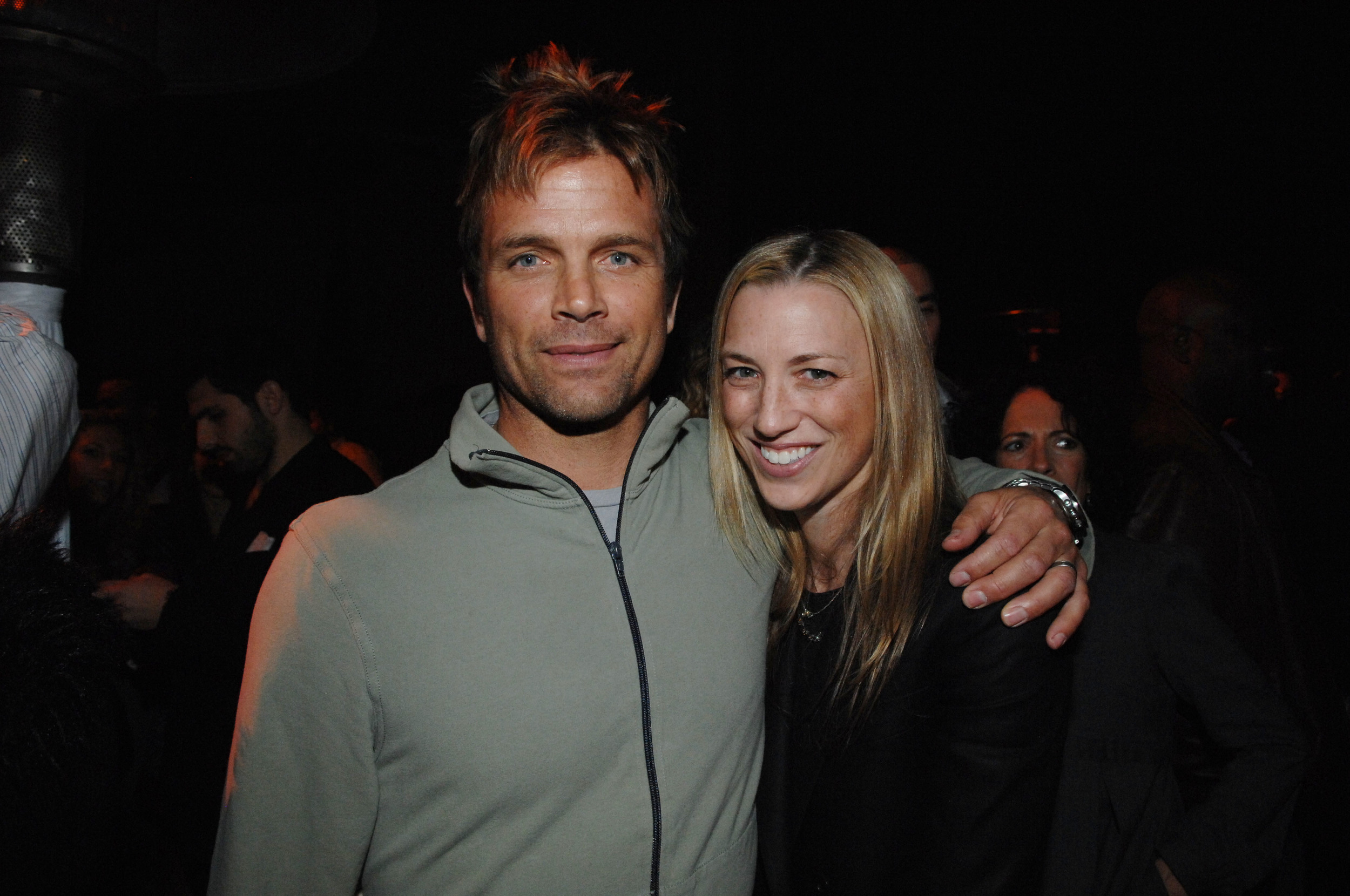  Actor David Chokachi and Susan, Director of Sustainability at Gucci had been wonderful supporters from the beginning. 