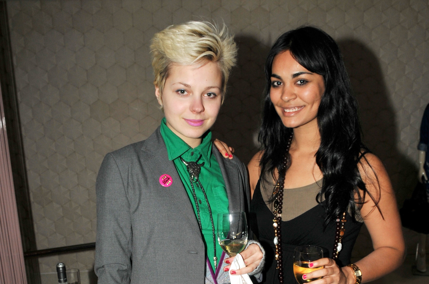  Filmmakers Lina Plioplyte and Shruti Ganguly at Style, Naturally party. 