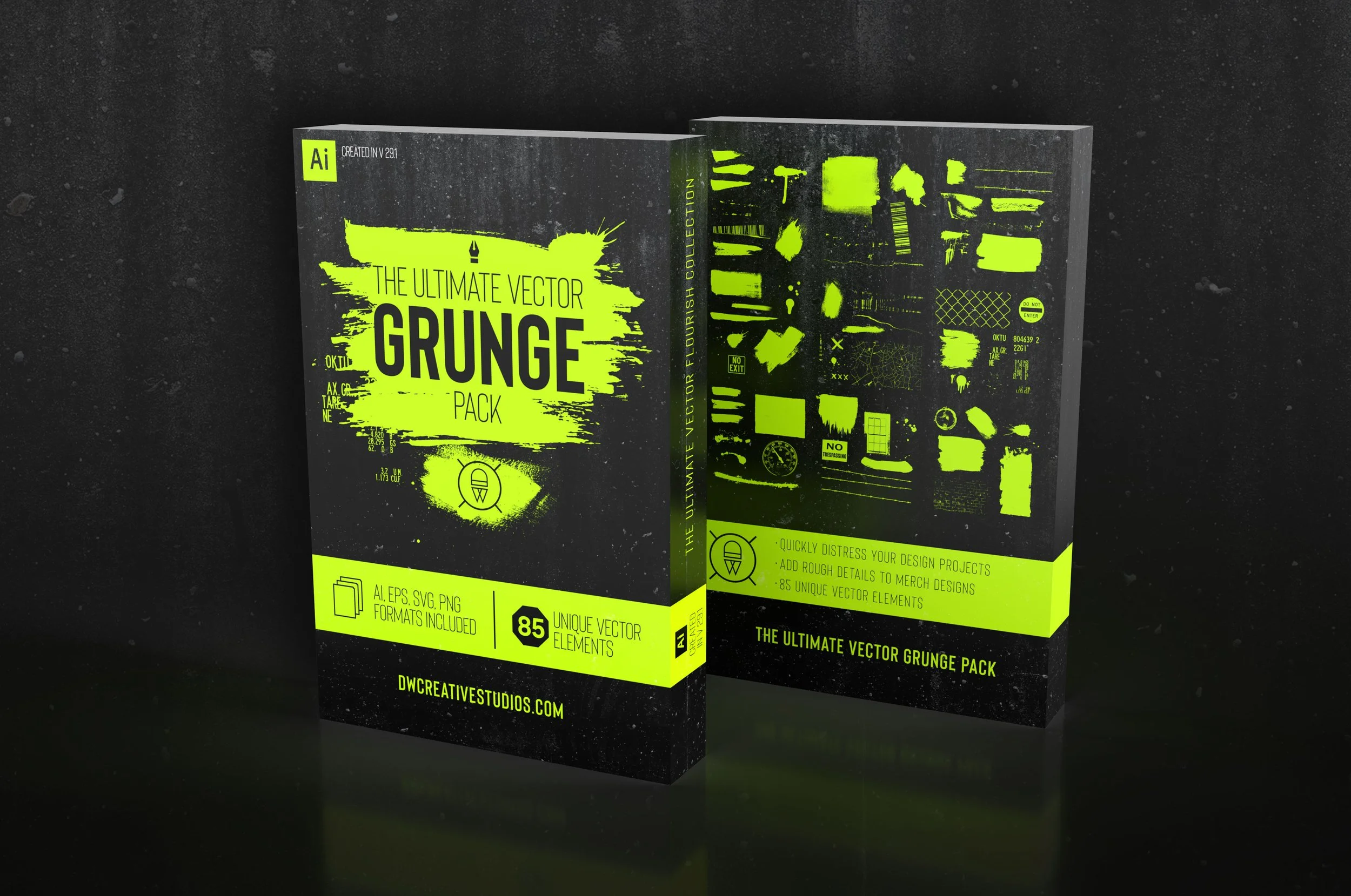 Ultimate Vector Grunge Pack