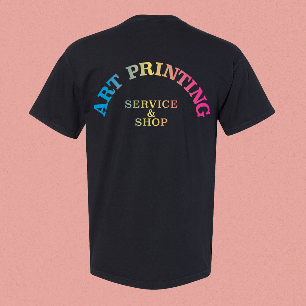Screen-printed T-shirts! | ART PRINTING & SHOP SHIRT | PRINTS