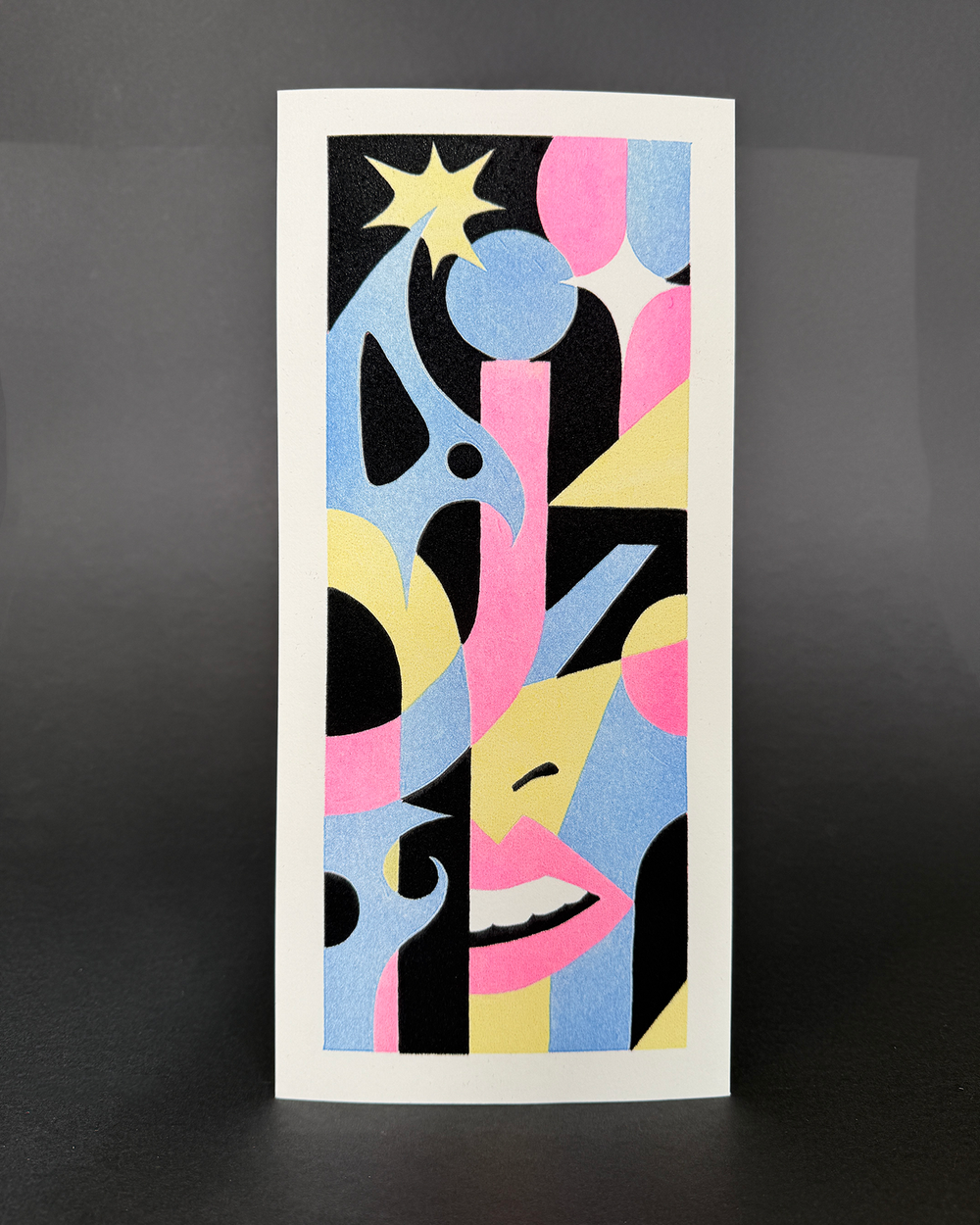 Tiffany Lamps : Risograph by Renographics | ODDITIES PRINTS