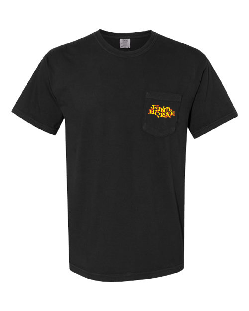4966 Black short sleeve pocket mock.png