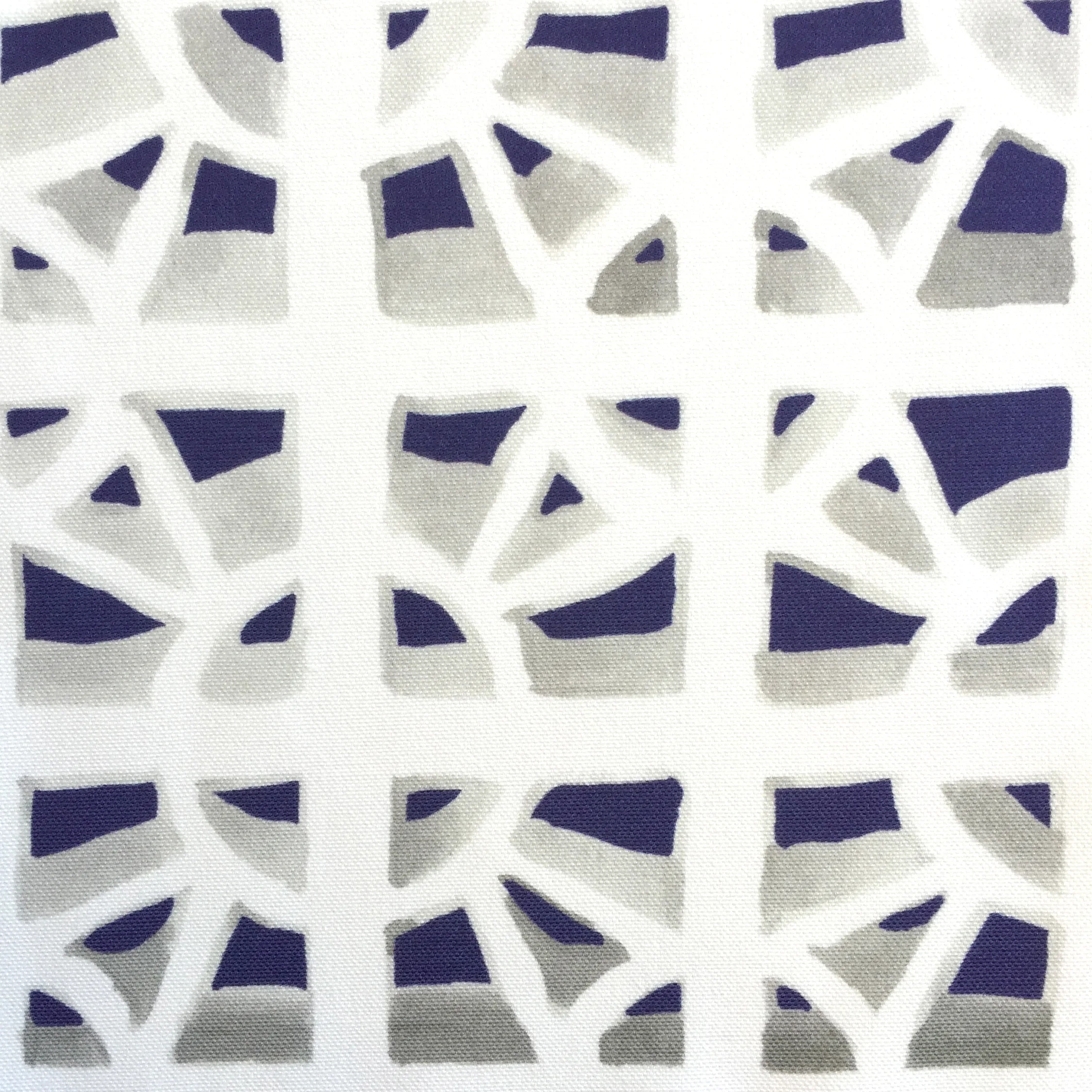 Breeze Block in NAVY PALM SPRINGS COLLECTION