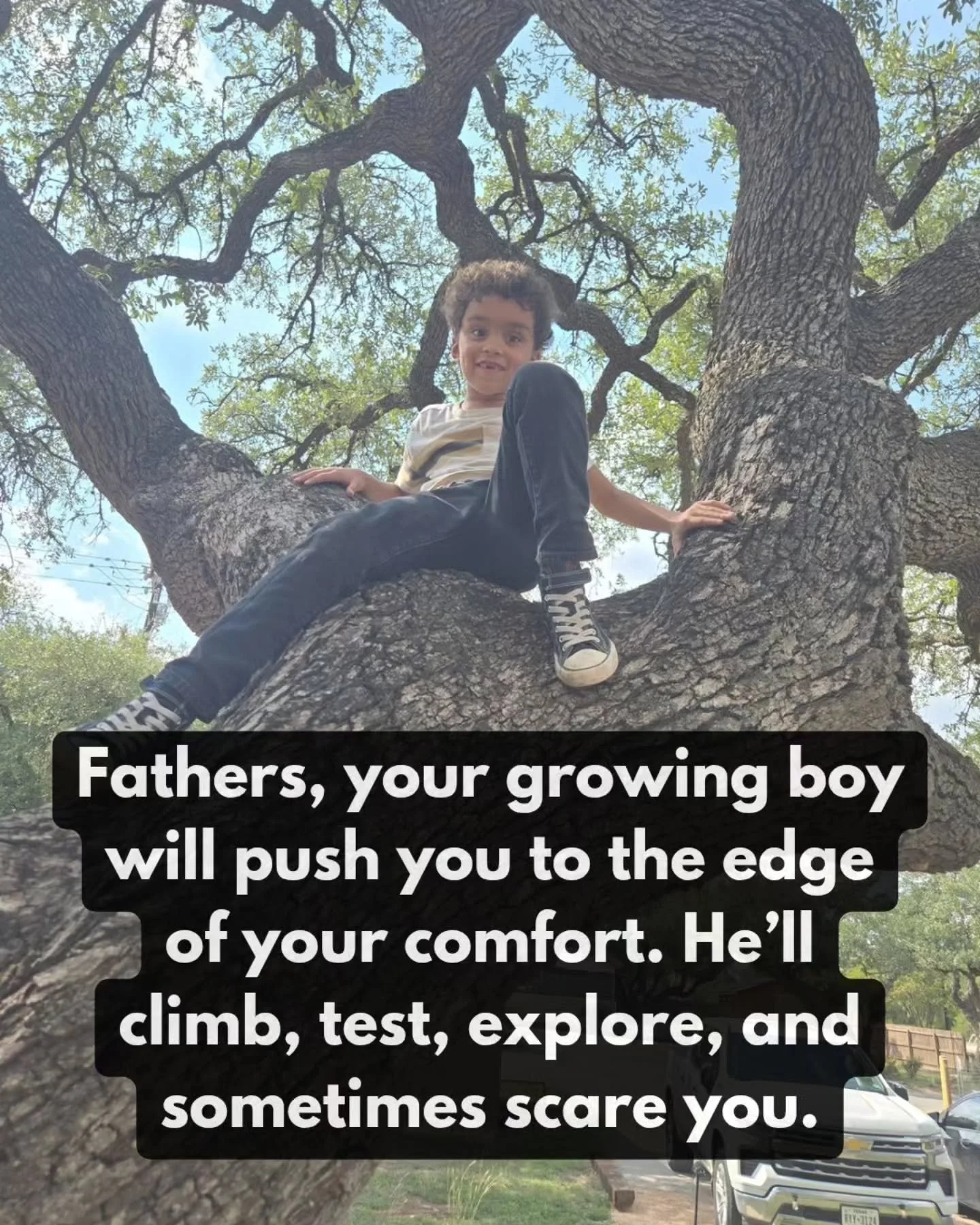 I never thought I&rsquo;d have the tendency to overprotect or helicopter. I see myself as adventurous, willing to take risks, and open to exploration. Yet when it comes to my son, my primary tendency or urge is to &quot;overprotect&quot;, helicopter 