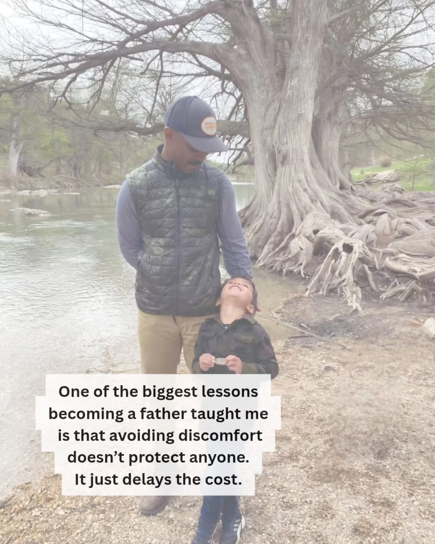 I thought I was keeping &ldquo;harmony&rdquo; externally.
What I was really doing was creating disharmony internally.

Avoiding conflict once kept me safe.
It also kept me shrinking and osing my full presence. 

#Therootedman
#growth
#leadership #fat