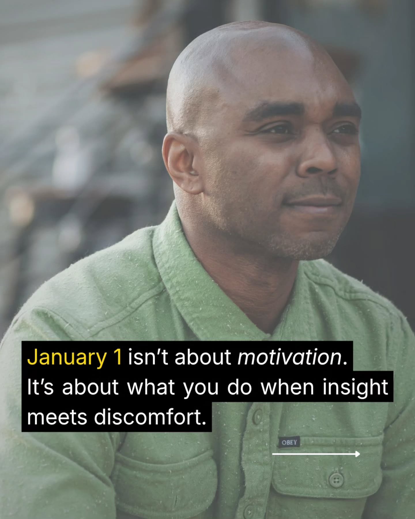 The moment discomfort hits, your patterns take over.

If you can&rsquo;t recognize them in real time, they&rsquo;ll quietly decide what you don&rsquo;t get in 2026.

This matters more than motivation or insight. 

It&rsquo;s the difference-maker.
.
.