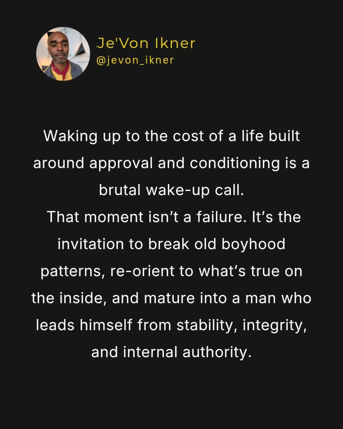 For the men who feel the shift but can&rsquo;t ignore it anymore. 👆🏿👆🏿
.
.
.
#TheRootedMan #shift #lifetransitions #reclaim