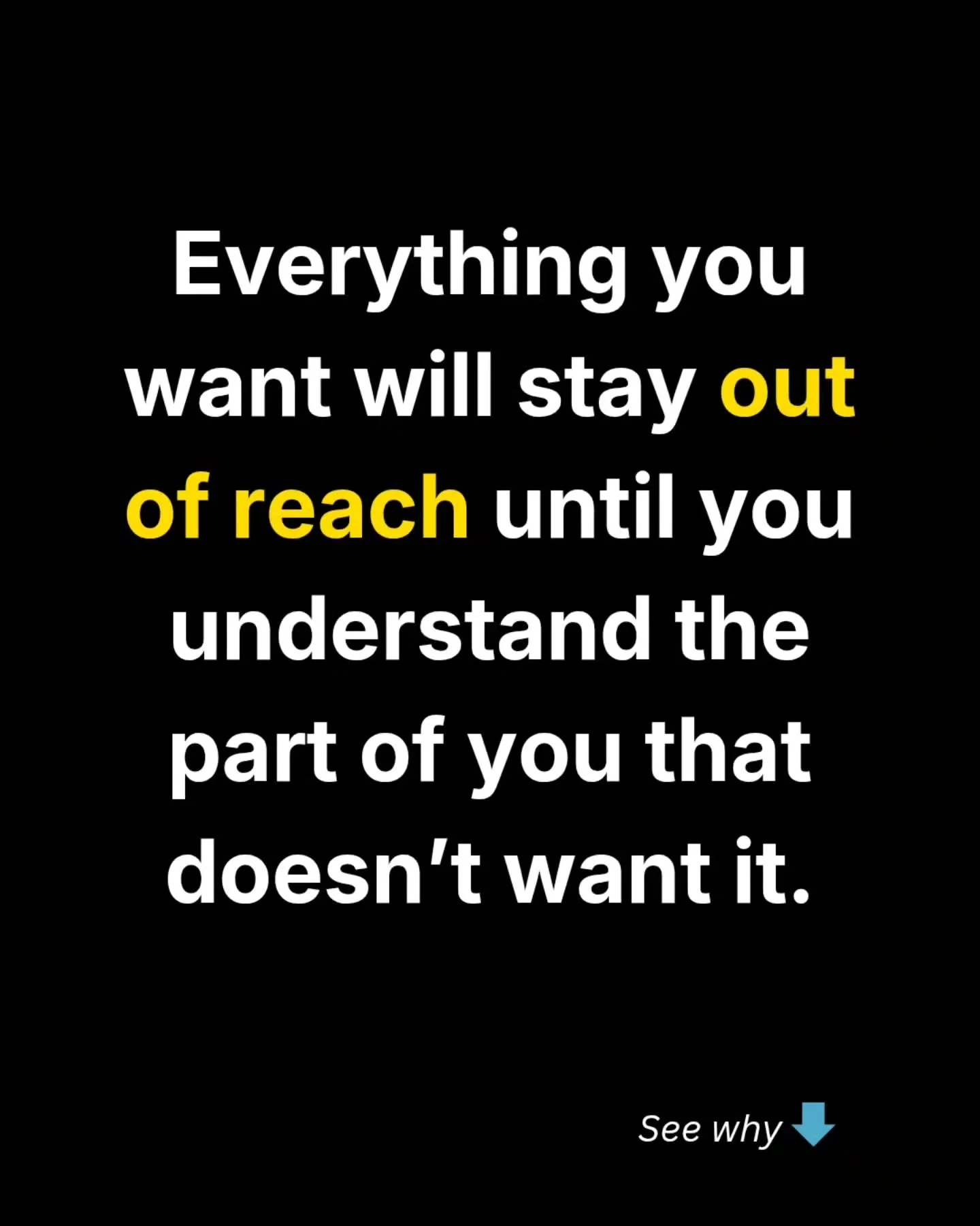 Most men think the problem with not getting what they say they want is that they haven&rsquo;t acquired the way to get it, or that they just don&rsquo;t want it bad enough.

That&rsquo;s usually not the biggest problem.

The deeper issue is that ther