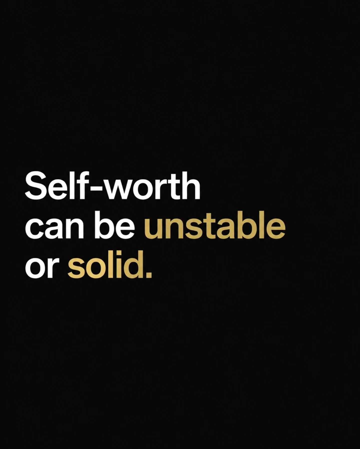 As a man, how you source your self worth is one of the most important decisions you&rsquo;ll make. It sets your life in two very different directions. One is anchored in truth, mission, love, and devotion to something larger than yourself. The other 