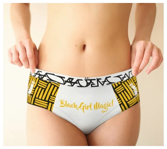 black girl magic cheeky undie model front.jpg