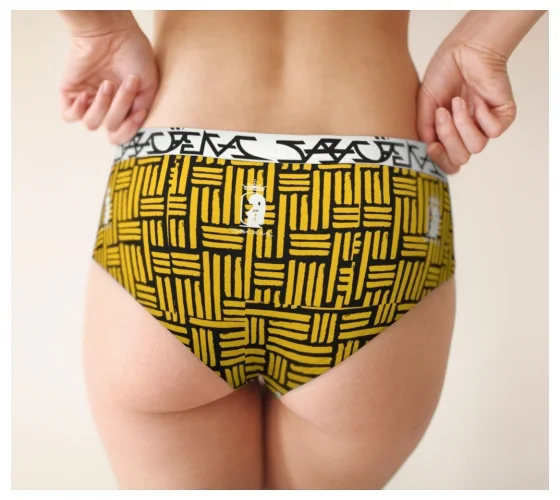 black girl magic cheeky undie model back.jpg