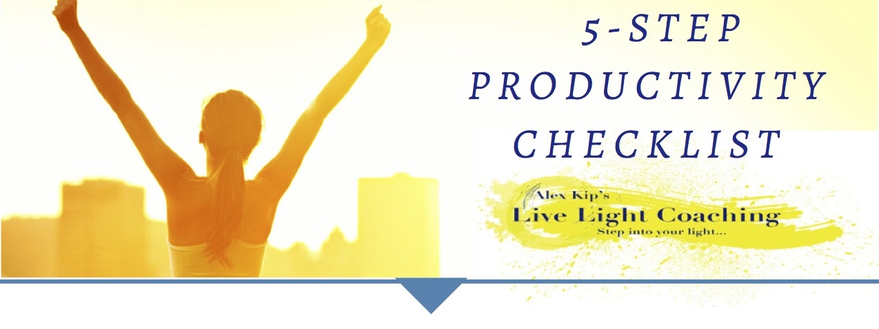 The 5-Step Productivity Checklist