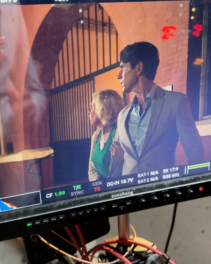 First Lead in an Indie Feature!!!! Big week 1 for this small town Mayor! 🙃 #bts #actorslife #filmmaking