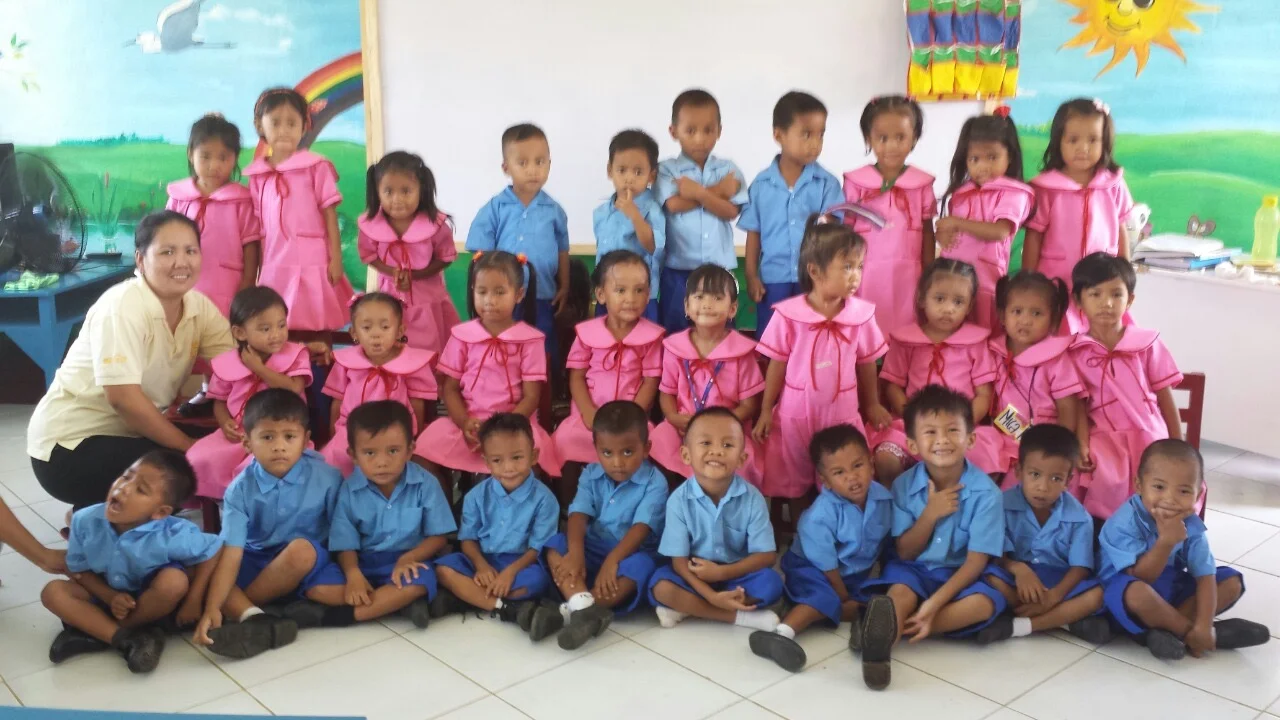 SIBOL Class of 2015-2016 proudly wearing their new school uniforms donated by BLD trenton