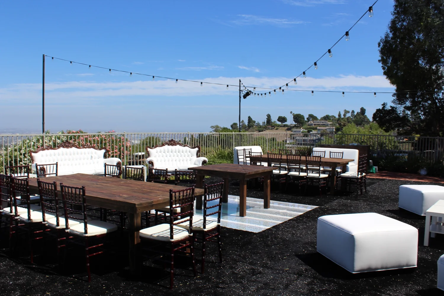 Party Rentals Los Angelespool Cover Rentals Opus Event Rentals