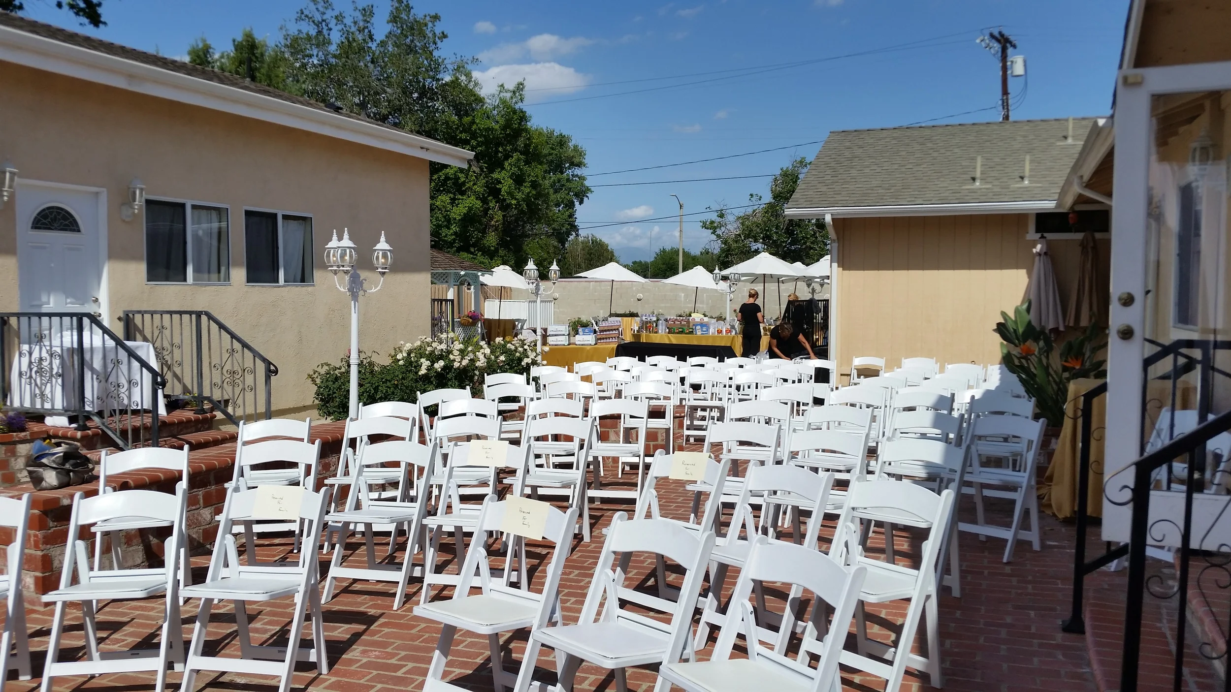 Party Rentals Los Angeles wedding chair rentals — Opus Event Rentals