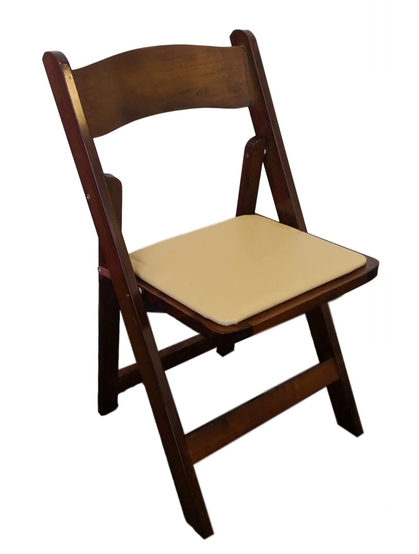 fruitwood folding chair