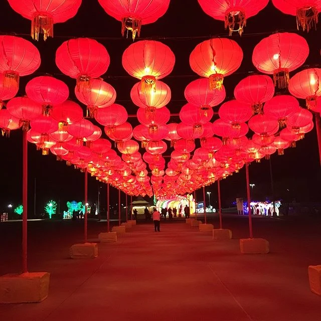 Lanterns at @cota_official Winter Wonderland. This seems to be one of those images destined for IG.