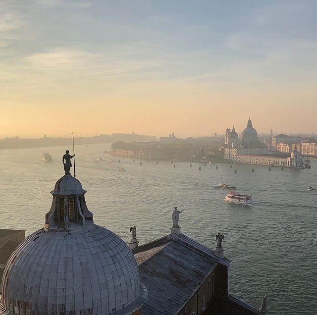 It&rsquo;s hard to pick photos to post from our trip to Italy&mdash;you get kind of overloaded on beauty! antiquity! history! everywhere you turn. These stand out to me because the quality of light that day, when we visited the Church of San Giorgio 