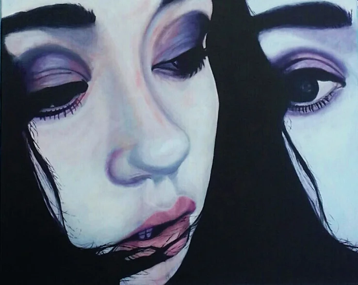  Part of 3 piece series, (18x24) Oil on Canvas. 