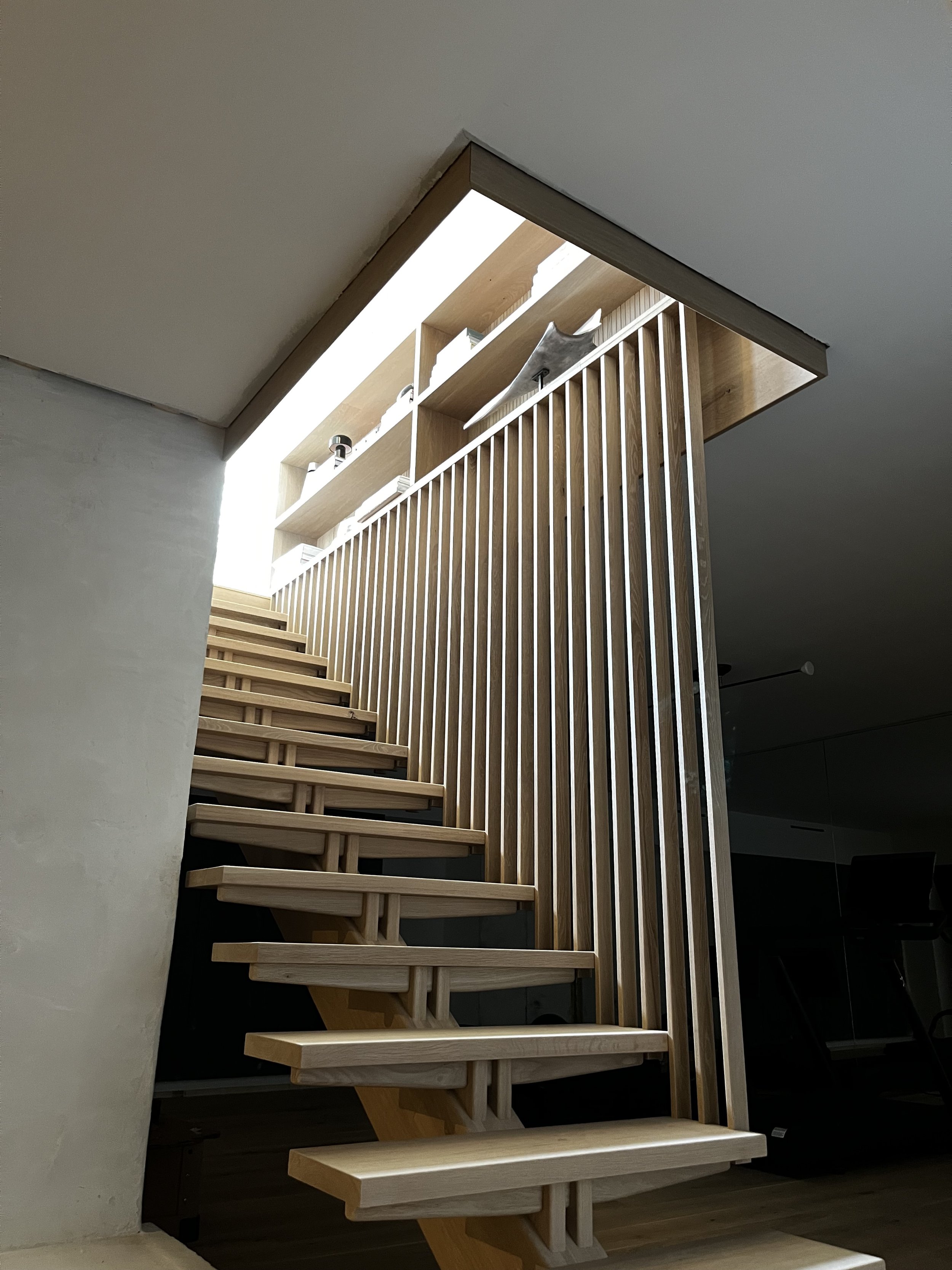 white oak monostringer