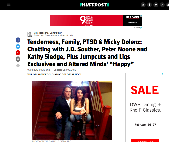 From Mike Ragogna's Huffington Post Peice