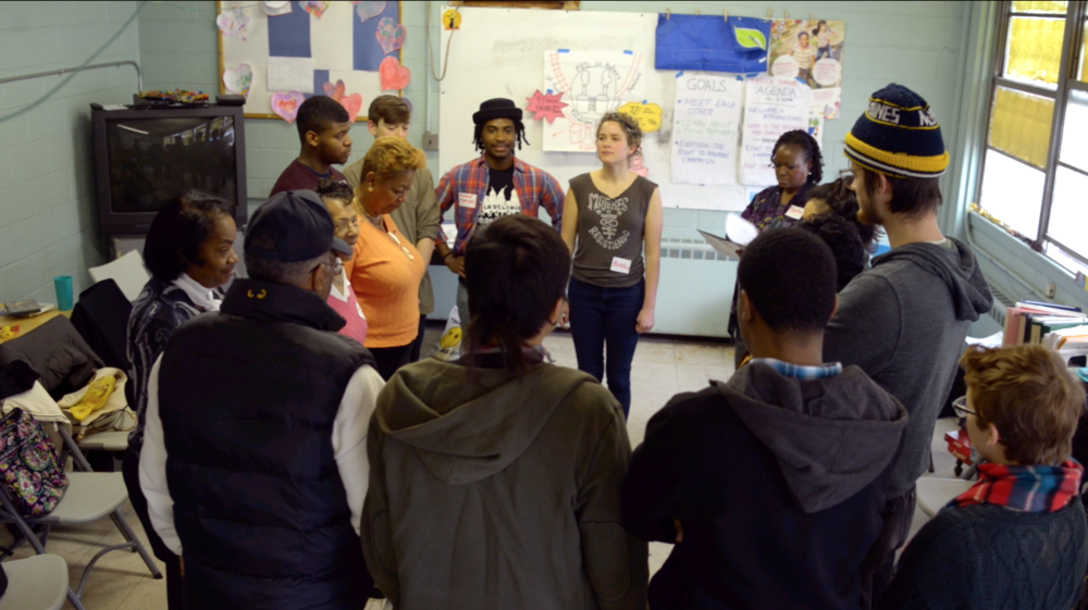Community meeting in South Philadelphia