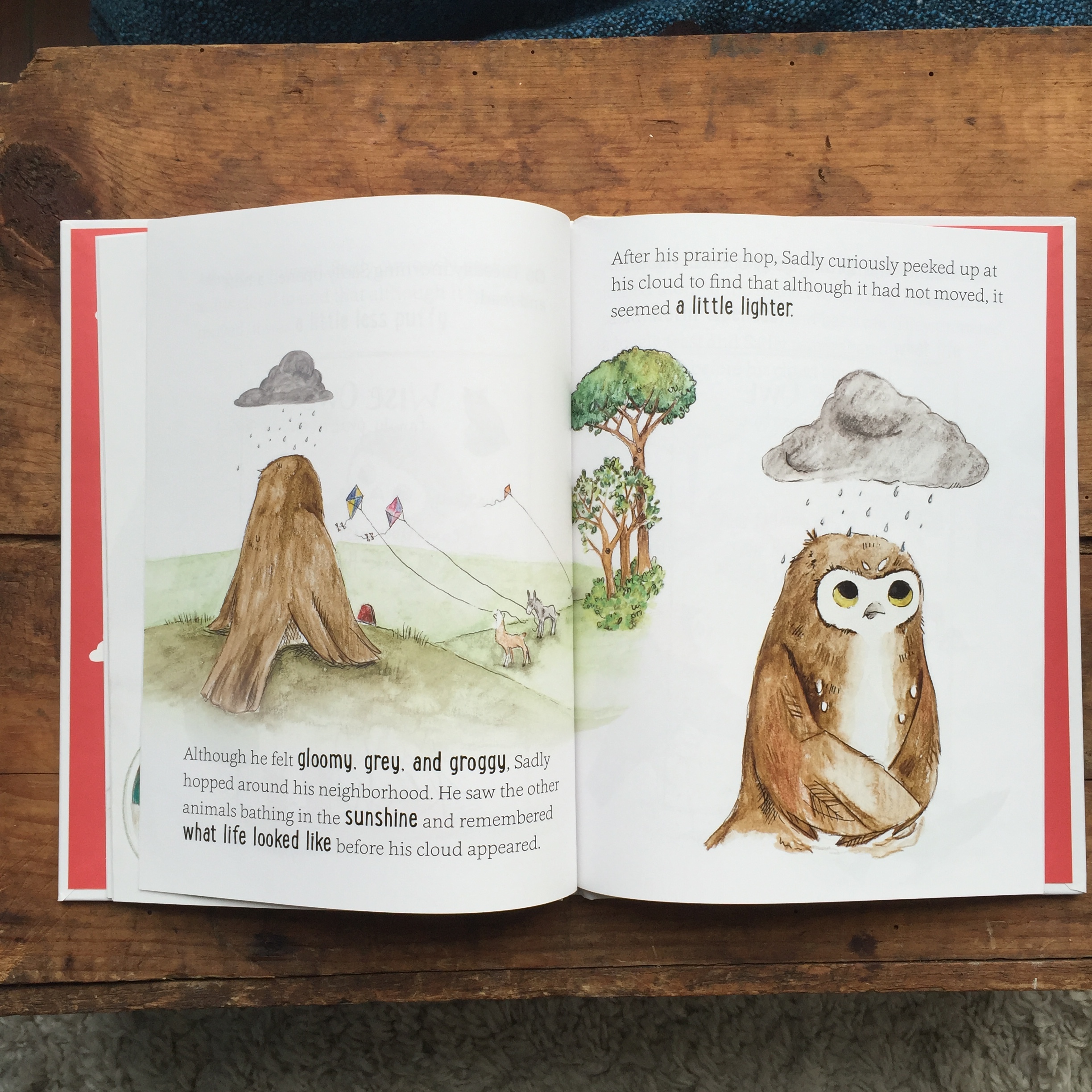  Sadly the Owl, written by Linnie Von Sky.&nbsp;Illustration and book design by Ashley O'Mara. &nbsp; 