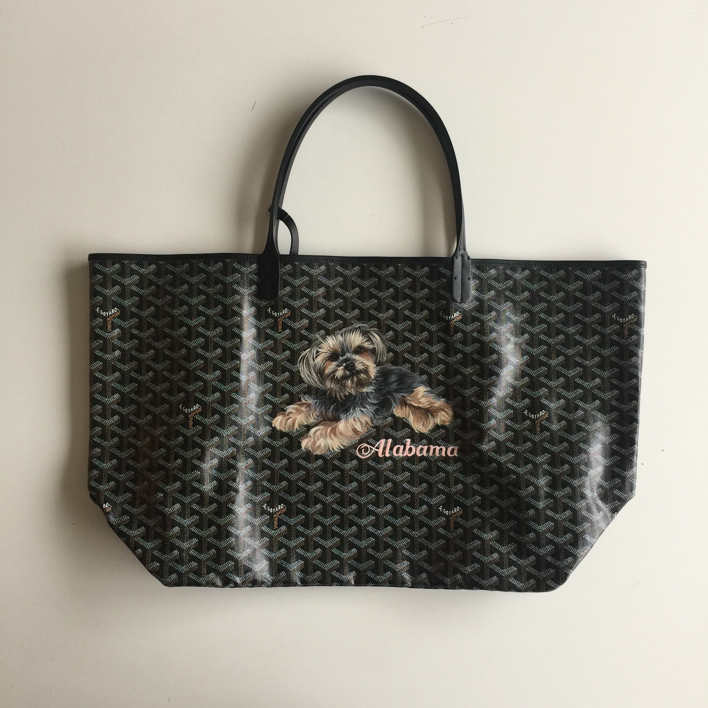 Alabama on a Goyard, commissioned by Leah and Dallas.