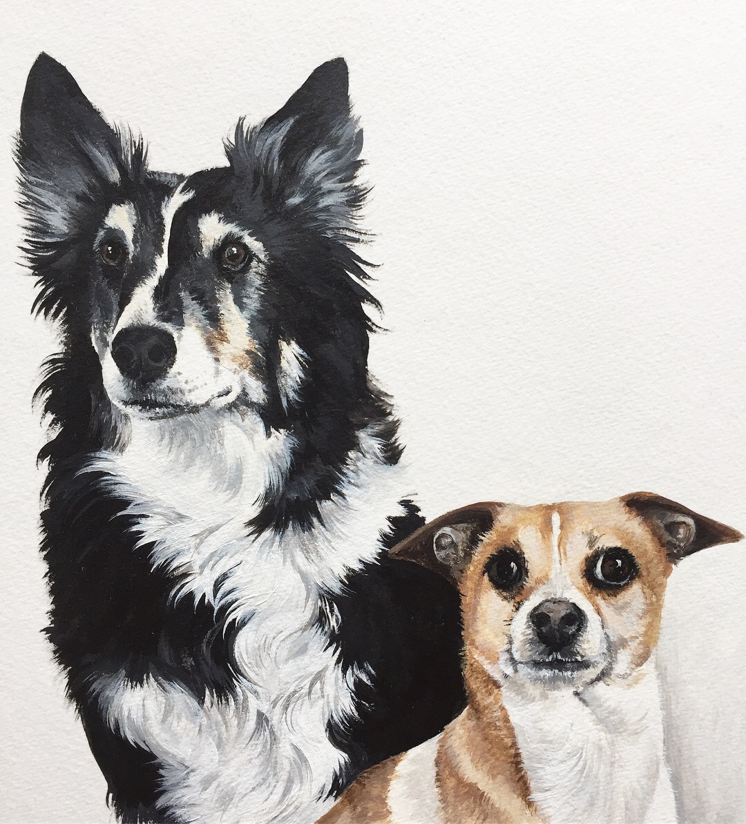 Max and Ricky, commissioned for a wedding gift.