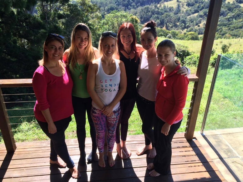 The beautiful women at the end of my first REPLENISH RETREAT - look how relaxed and happy they are!