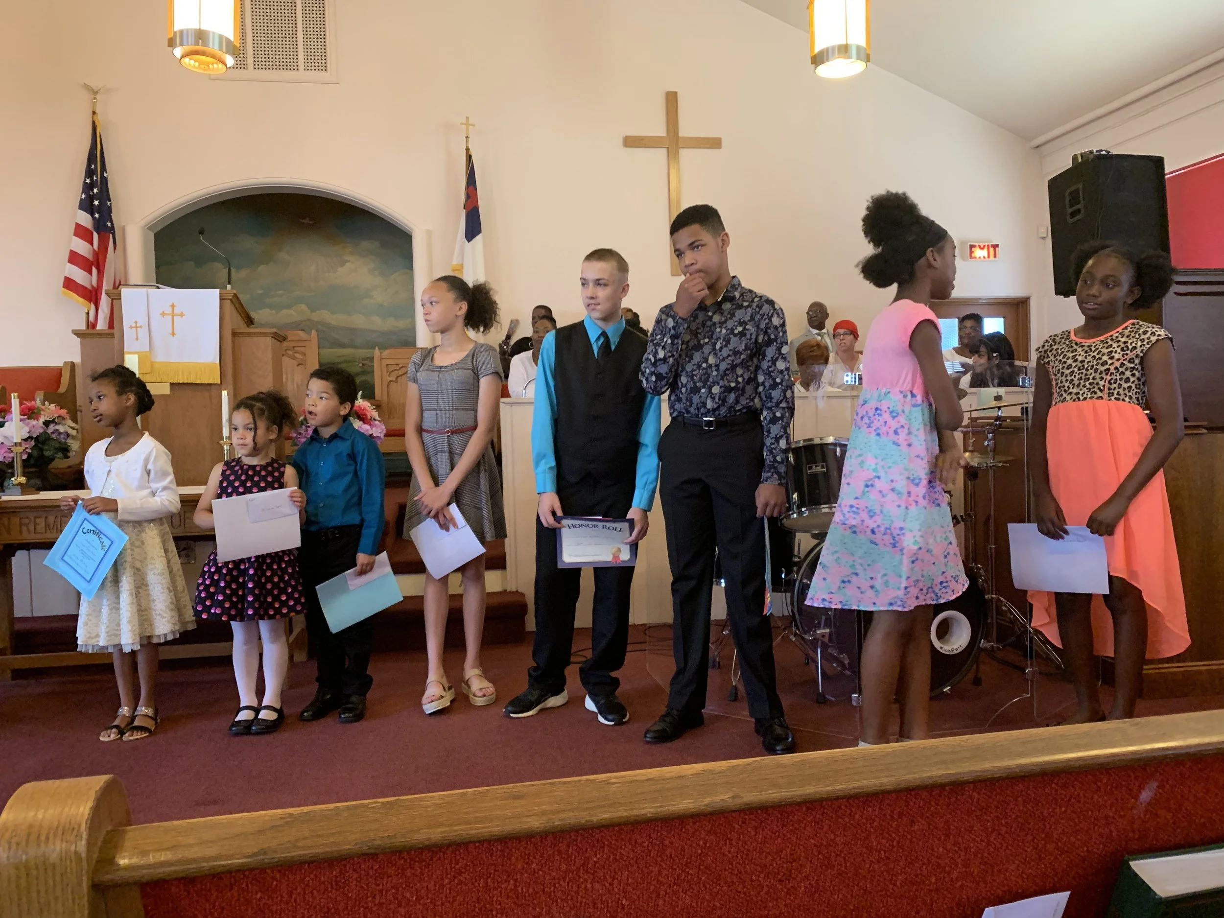 Congratulations Pastor's Honor Roll Recipients 2019