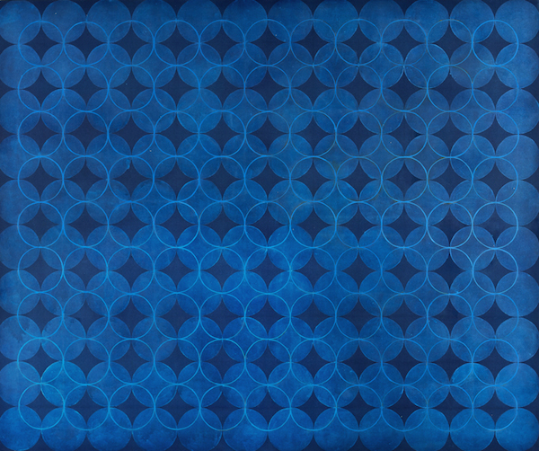 Eveline Kotai - Helio Blue 2006, 152x185, oil on canvas, collection of artist