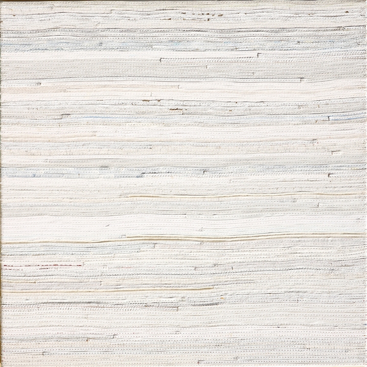 Eveline Kotai - White Primer, 2012, mixed media, 50x50cm, Art Collective WA
