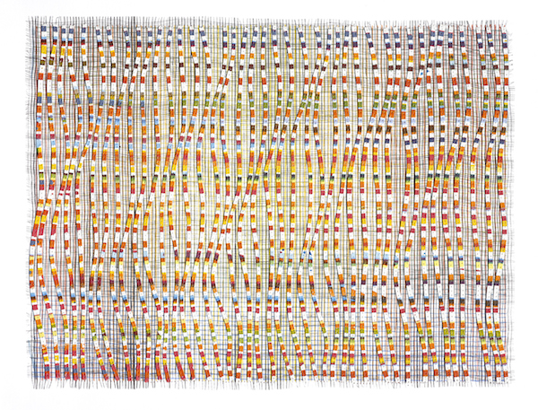 Eveline Kotai - Charivari #1, Mixed media, 61x51cm, 2014 (in stock - Art Collective WA)