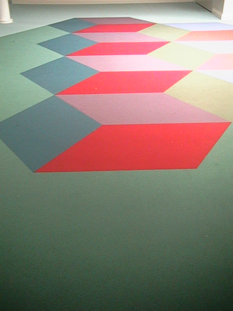 Eveline Kotai - Flotex Carpet Design - All Saints College 2003. Architects: Darryl Way and Associates