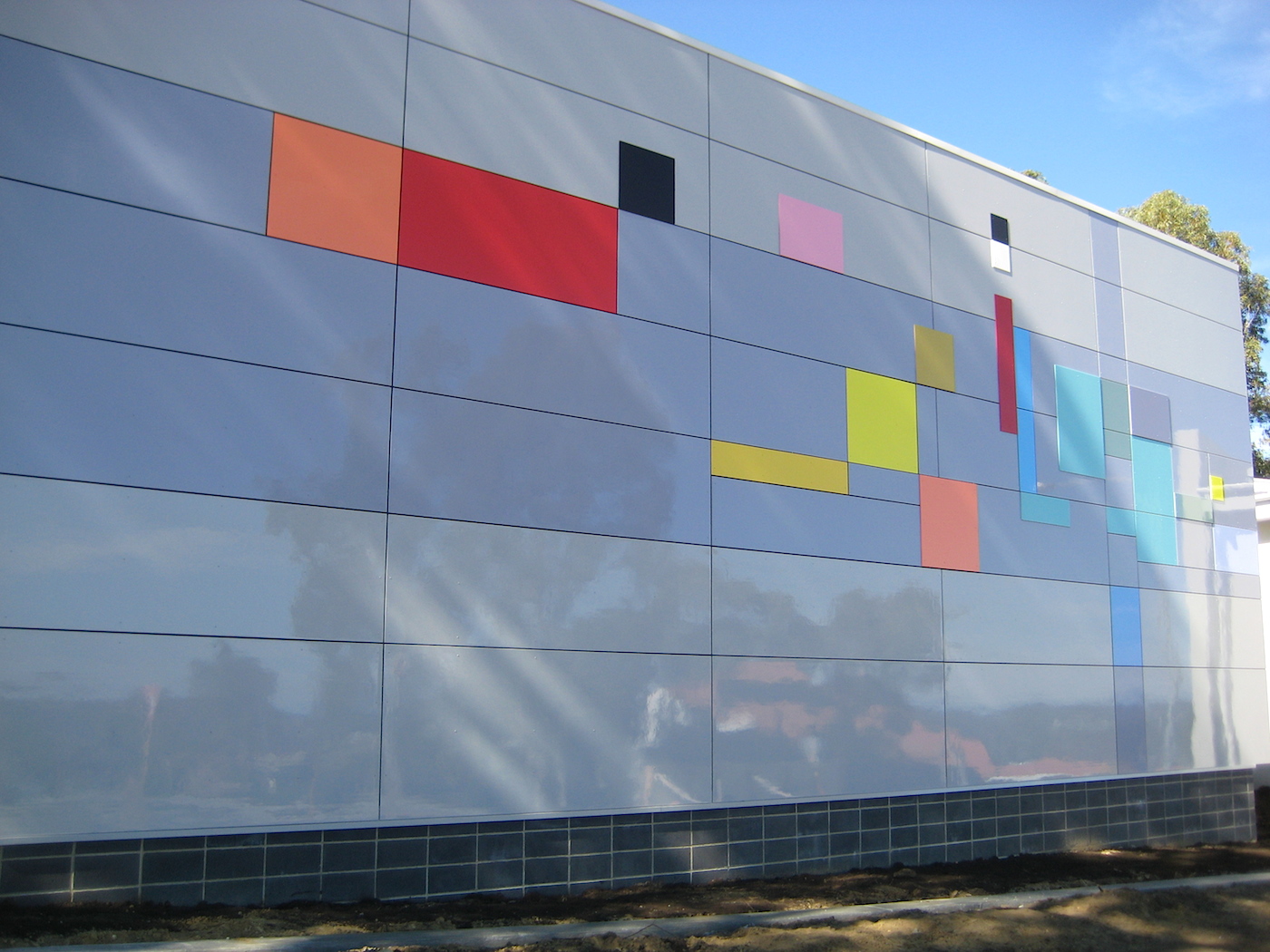 Eveline Kotai - Wanneroo Senior High School, Stage 1, Wall 1 - architects - Darryl Way & Associates