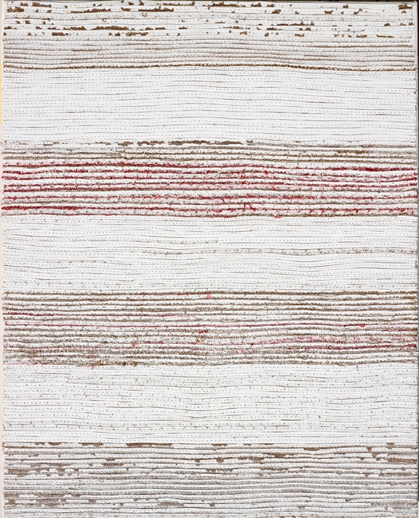 Eveline Kotai - Selvage, 2012, mixed media, 50x40cm
