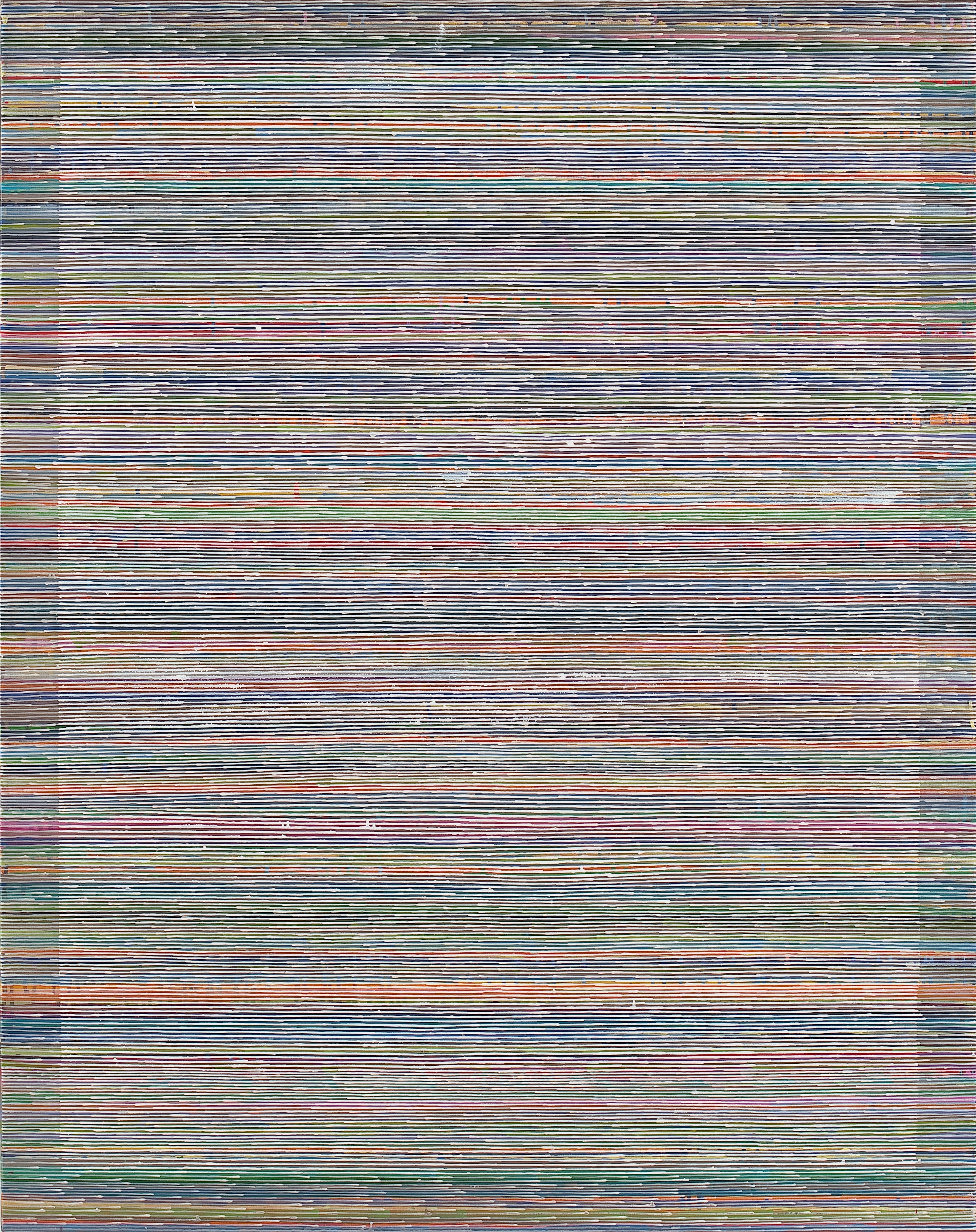 2009 Breathing Pattern #1. Oil on Linen. 1150x150cm  .jpg