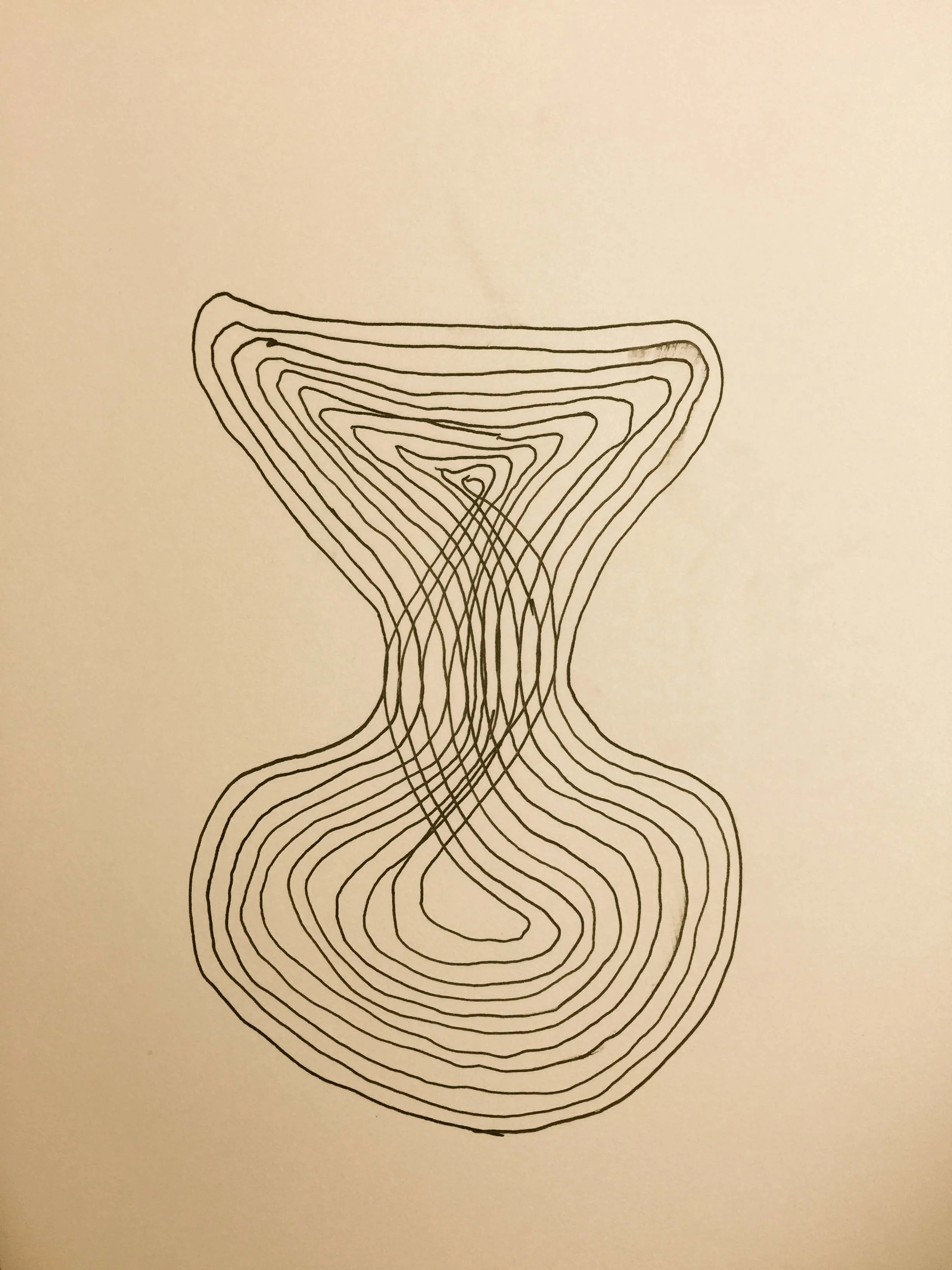 Sketch for Arne Jacobsen Chair #7 by Eveline Kotai for Autism WA Fundraiser (hosted by DESIGN CIRCUS & MOBILIA).
