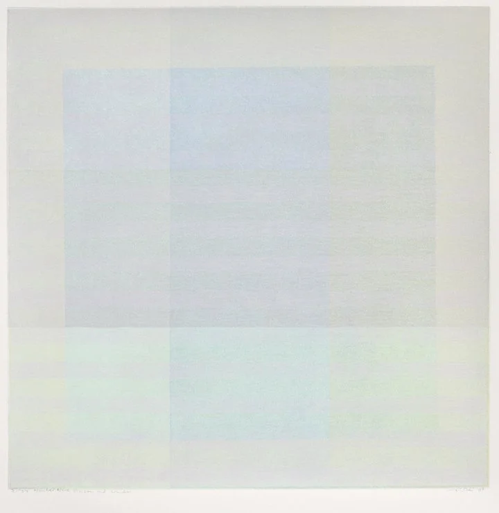 MHF project #5, Watermarked, silkscreen on Arches Sateen, 27x27cm - edition of 39