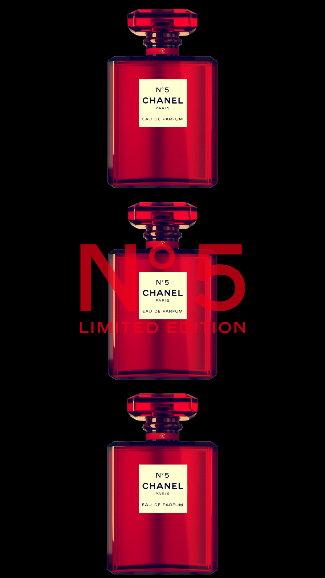 Chanel Perfume Bottle Isolated on Red & Blue Background. Bottle with Coco Chanel  Perfume Product. Editorial Image - Image of abstract, fragrance: 182869665